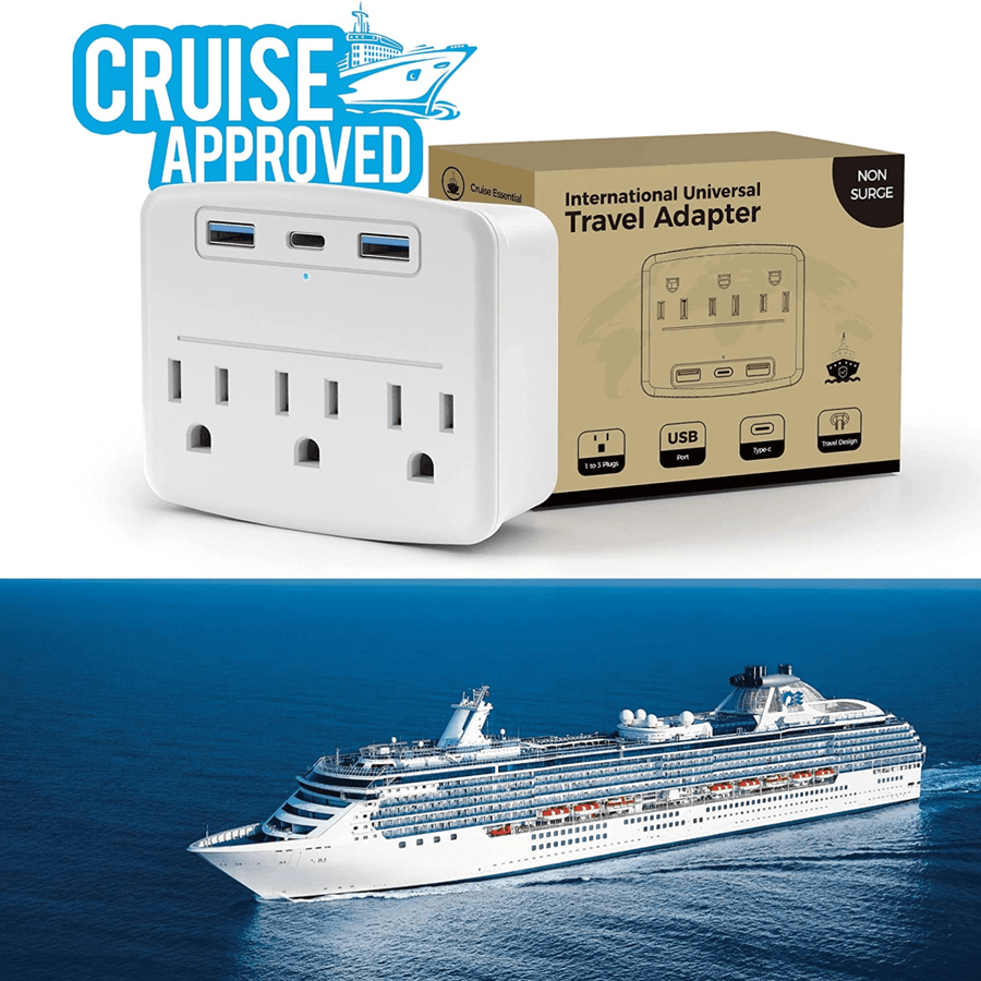 Cruise Approved Power Strip | Power Strip For Cruise | ESHLDTY