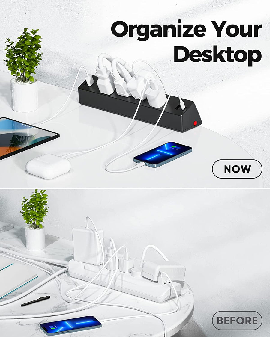 Desk Clamp Power Strip | Eshldty Power Strip