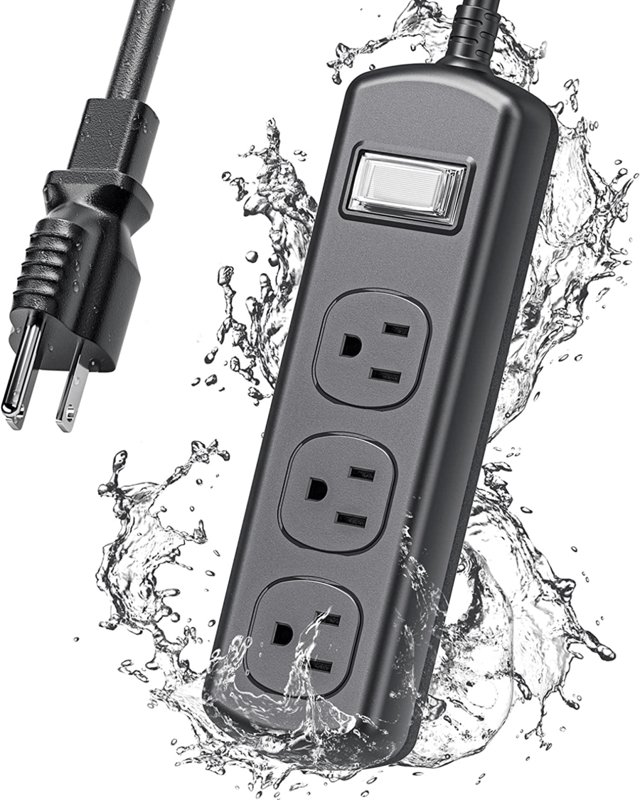 Outdoor Surge Protection Power Strip | 3 Outlets